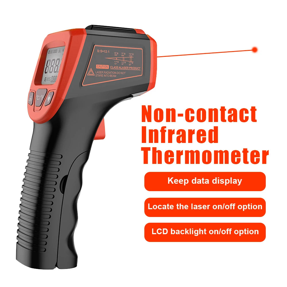 LCD Non-Contact Infrared Thermometer