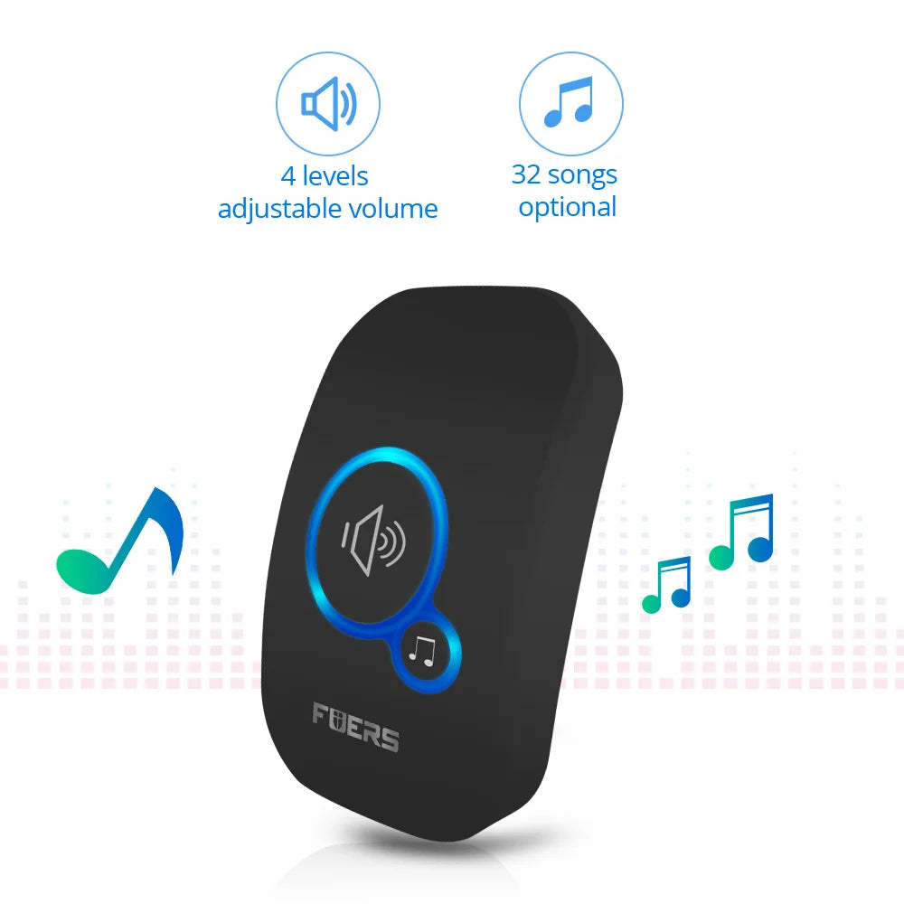 Fuers Wireless Doorbell 150M