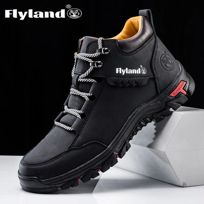 FLYLAND Men's Casual Ankle Boots