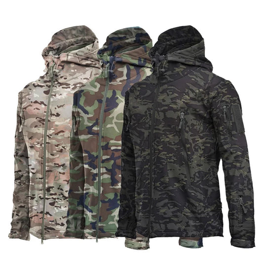 CHRLCK Men's Waterproof Hiking Jacket