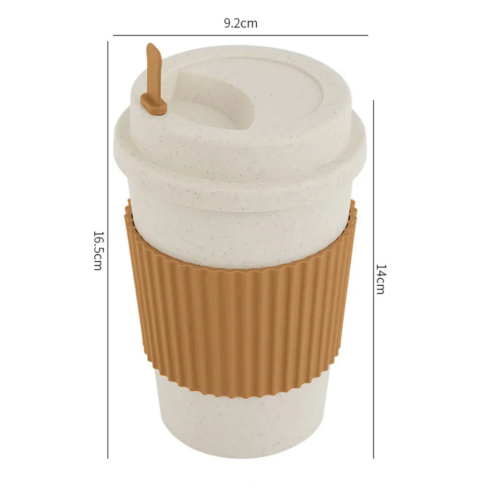 Reusable Wheat Straw Coffee Cup