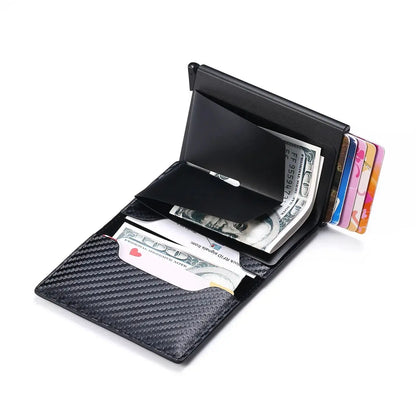 RFID Slim Leather Cardholder