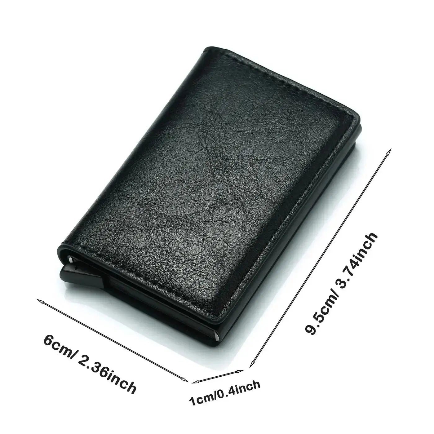 RFID Slim Leather Cardholder