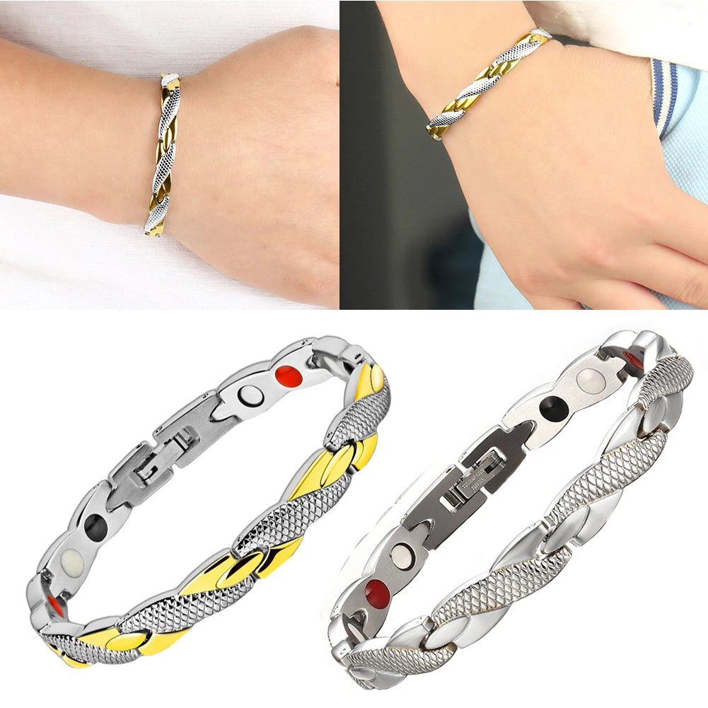 Stainless Steel Magnetic Bracelet