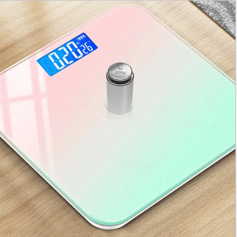 Gradient Color LCD Weight Scale