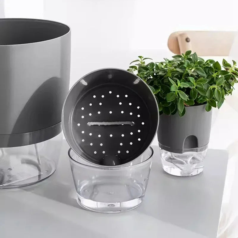 Self-Watering Hydroponics Planter