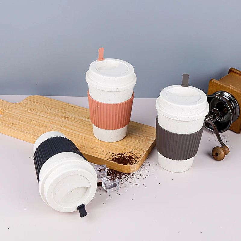 Reusable Wheat Straw Coffee Cup