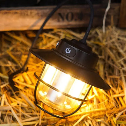 Retro LED Camping Lantern