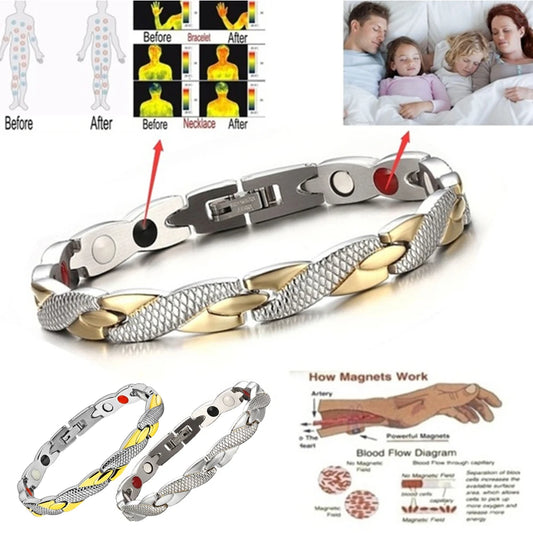 Stainless Steel Magnetic Bracelet