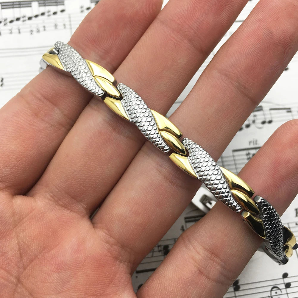 Stainless Steel Magnetic Bracelet